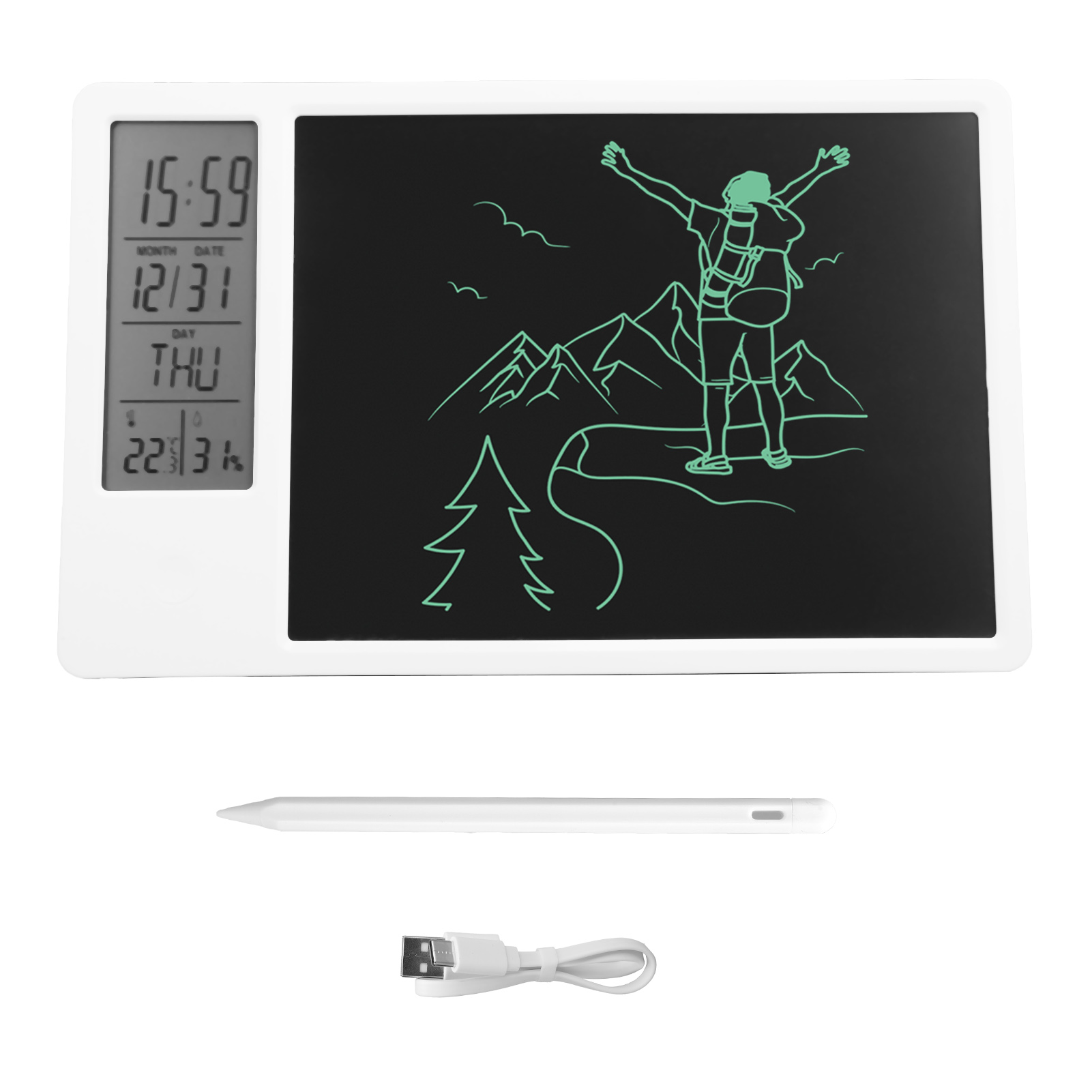 Digital Drawing Tablet - 데스크탑 전자 필기 및 그림 태블릿