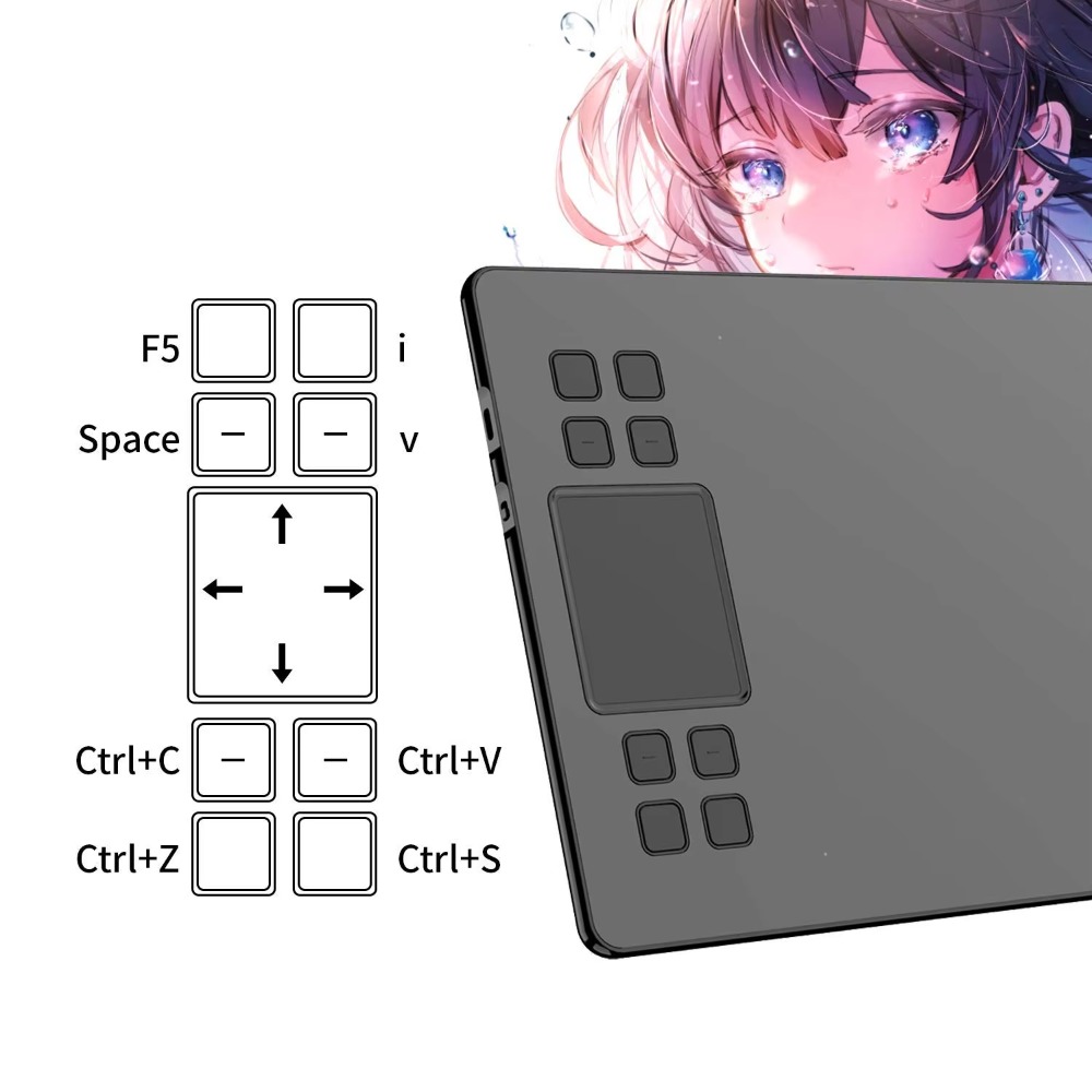 10×6인치 드로잉 태블릿 배터리 프리 펜 16384  - Digital Drawing Tablet 리뷰 및 가격