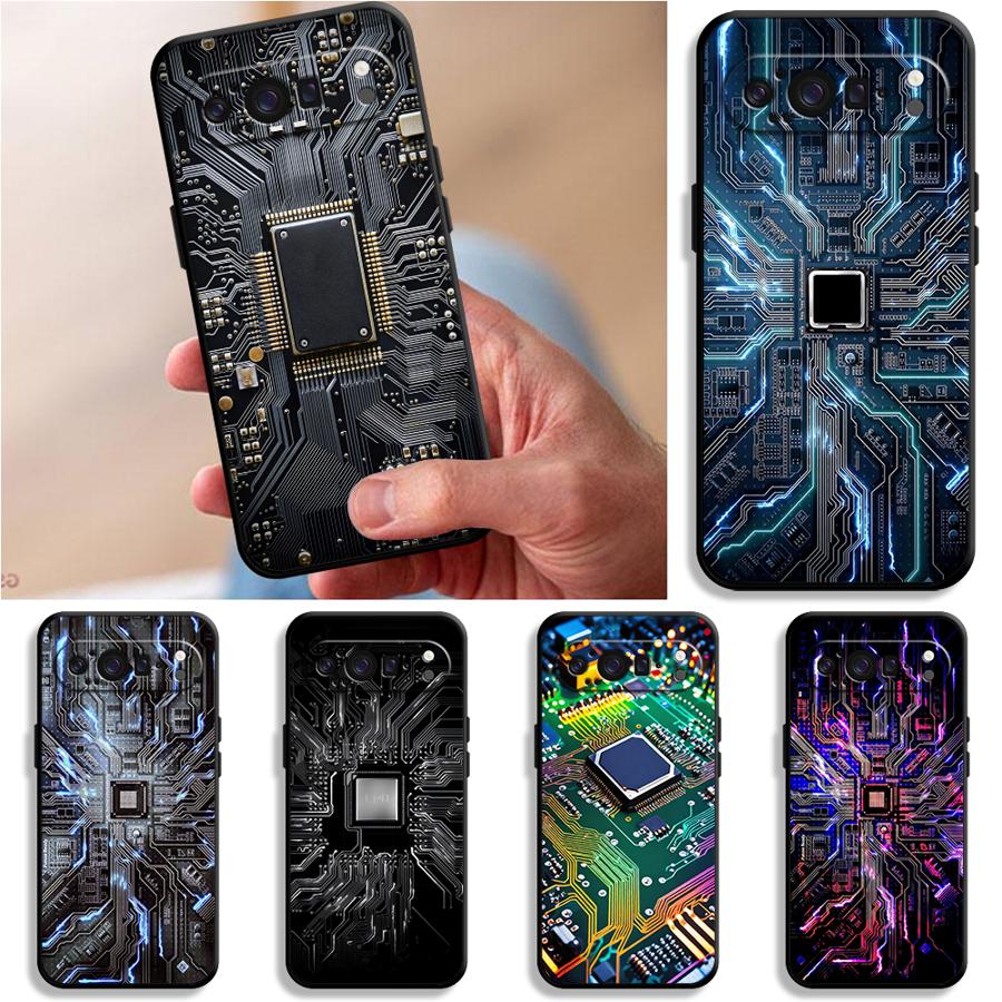 레트로 회로 기판 디자인 펀다 폰 커버 케이스 (구글  - Google Pixel 8A 리뷰 및 가격