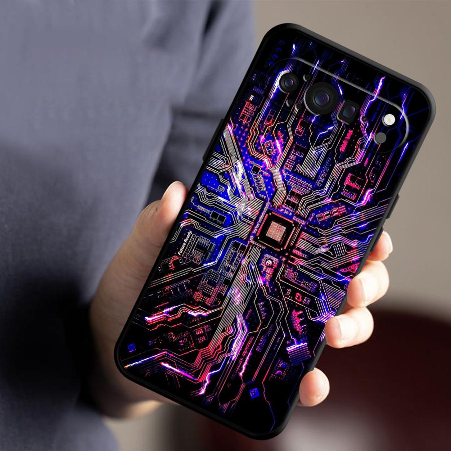 레트로 회로 기판 디자인 펀다 폰 커버 케이스 (구글  - Google Pixel 8A 리뷰 및 가격